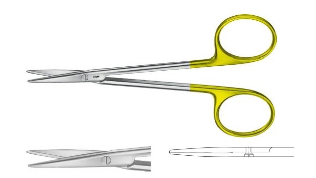 TC страбісмус ножиці прямі 115 мм